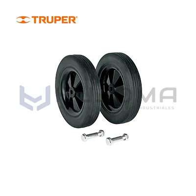 2 ruedas 1-3/8" para compresores Grupo 3 Truper 102069