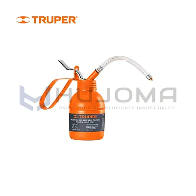 Aceitera 180 ml (6 oz) con Aplicador Flexible Truper 14870