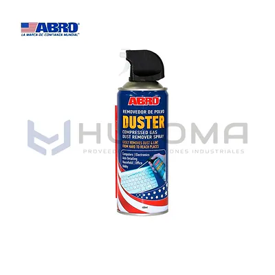 Aire Comprimido para Limpieza de Polvo 400 ml Abro AD-237