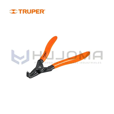 Alicate con punta a 90° para abrir anillos Truper 17364