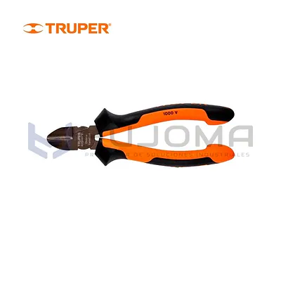 Alicate de corte diagonal 6" Comfort Grip 1000 V Truper 17331