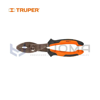 Alicate de mecánico 8" Comfort Grip Truper Expert 13065