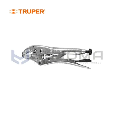 Alicate de presión 5" curvo Truper 17420