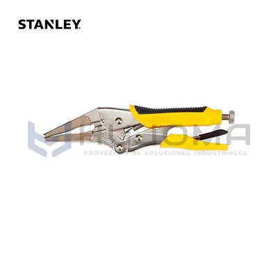 Alicate de Presión de Punta Larga Pro 9-1/2" Stanley 84-389