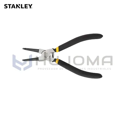 Alicate para Anillos de Retención 7" Interior Curvo Stanley 84-274