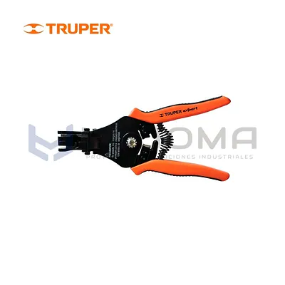 Alicate pela cables automático 6", 16 a 12 AWG Truper Expert 17376