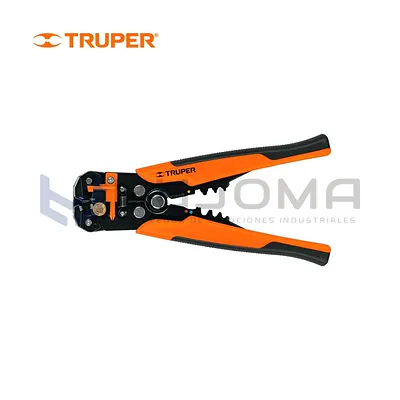 Alicate pelacables automático 8", 22 a 10 AWG Truper 17360