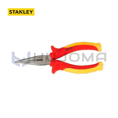 Alicate Punta Larga Aislado 1000V 6-1/2" MaxSteel Stanley 84-006
