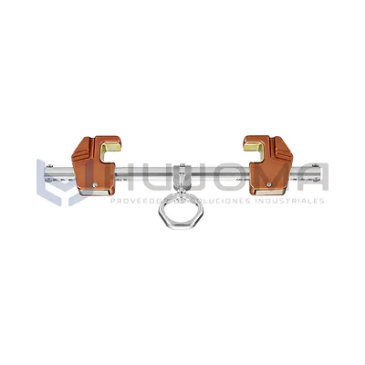 Anclaje de Aluminio Tipo Mordaza para Viga Yoke N-800
