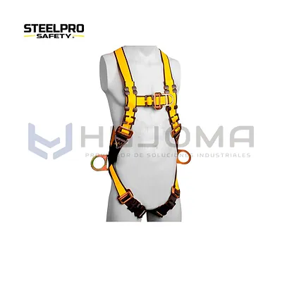 Arnés de cuerpo completo 4 argollas estándar APA4A Steelpro