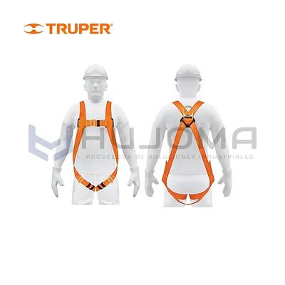 Arnés de cuerpo completo con 1 anillo Truper 14432