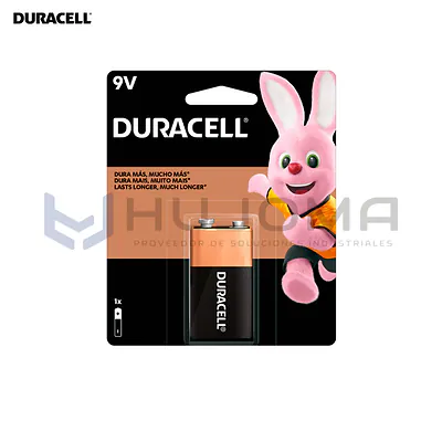 Batería Alcalina 9V Duracell MN1604