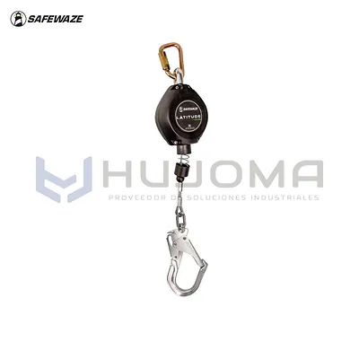 Bloque Retráctil Cable Latitude HD 11 ft Rebar Safewaze FS-FSP1211-G-RBH