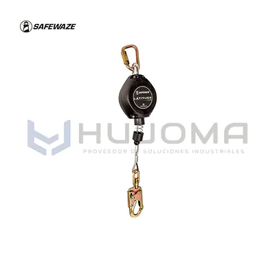 Bloque Retráctil Cable Latitude HD 11 ft Safewaze FS-FSP1211-G