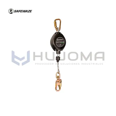 Bloque Retráctil Cable Northstar Classic 15 ft Safewaze FS-FSP1215-G