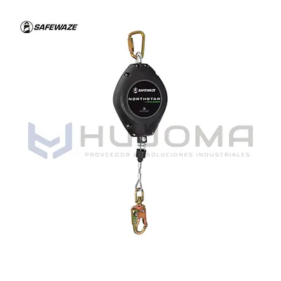 Bloque Retráctil Cable Northstar Classic 50 ft Safewaze FS-FSP1250-G