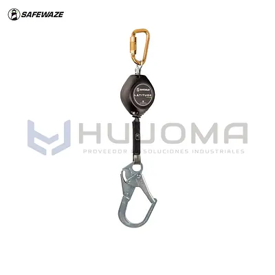 Bloque Retráctil Cinta Latitude HD 11 ft Rebar Safewaze FS-FSP1411-W-RBH