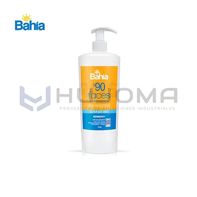 Bloqueador Bahía Faces SPF90 de 1 Litro