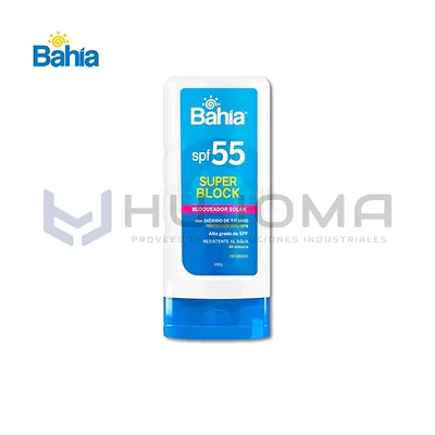Bloqueador Bahía Super Block SPF55 200 gr