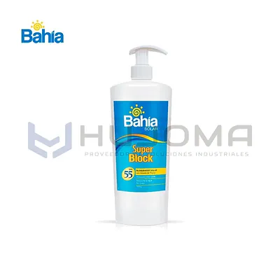 Bloqueador Bahía Super Block SPF55 de 1 litro