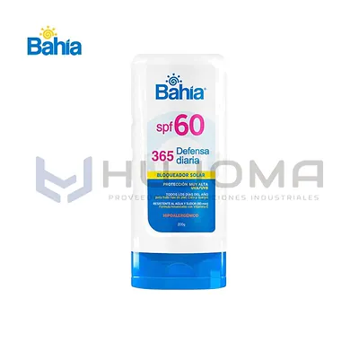 Bloqueador Solar Bahía 365 Defensa Diaria 200 g SPF 60