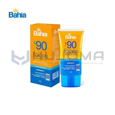 Bloqueador Solar Facial Bahía Faces 120 g SPF 90