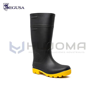 Bota Minera de PVC con Puntera de Acero Segusa