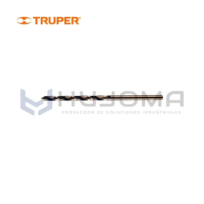 Broca HSS 1/8" Trugold para metal Truper 11118
