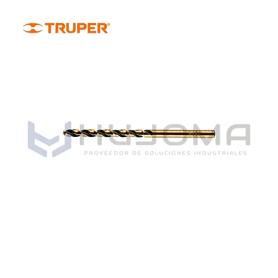 Broca HSS 11/64" Trugold para metal Truper 11124