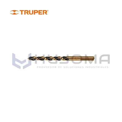 Broca HSS 17/64" Trugold para metal Truper 11136