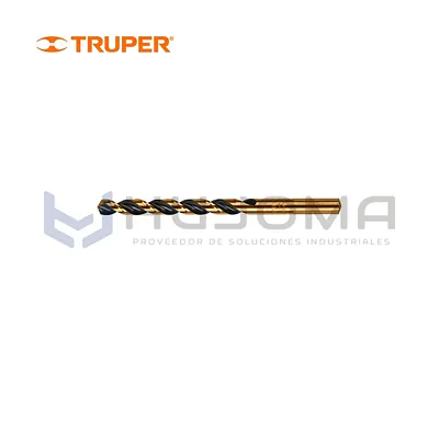 Broca HSS 19/64" Trugold para metal Truper 11140