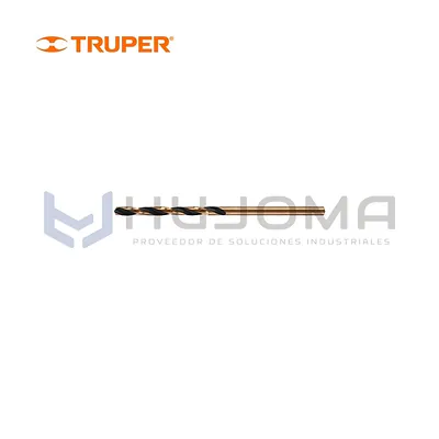 Broca HSS 2.5 mm Trugold para metal Truper 14126