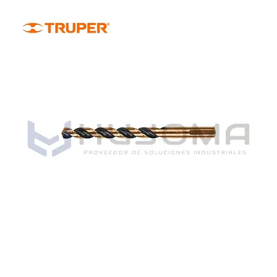 Broca HSS 3/8" Trugold para metal Truper 11150