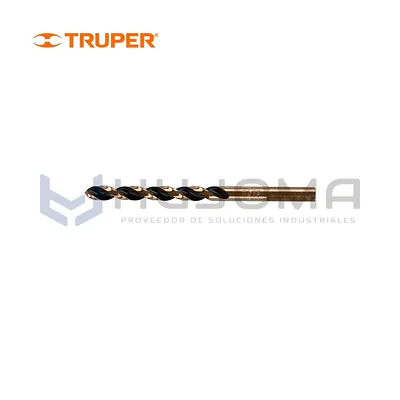 Broca HSS 6.5 mm Trugold para metal Truper 14151