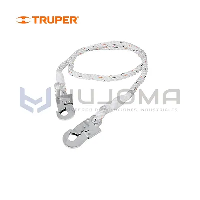 Cable de posicionamiento cuerda de poliéster 2 m Truper 14436