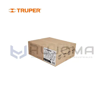 Caja con llanta reforzada y accesorios para carretilla Truper 11854