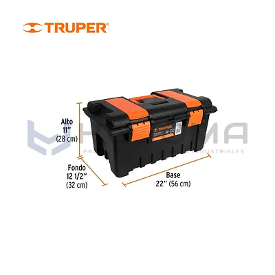 Caja para Herramienta de 22" con compartimentos Truper 11145