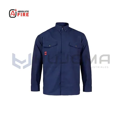 Camisa Ignífuga FRST NFPA 2112 13 cal Azul Marino Absolute Fire