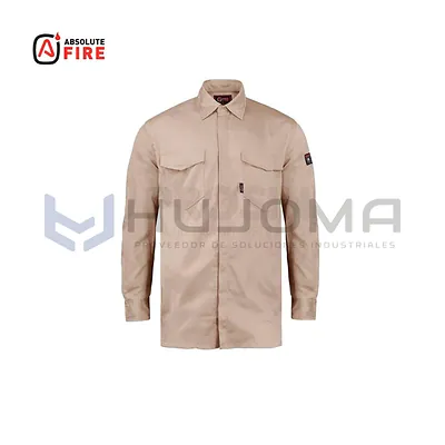 Camisa Ignífuga FRST NFPA 2112 8.2 cal Beige Absolute Fire