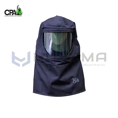 Capucha contra Arco Eléctrico 32 cal/cm² con Casco CPA SWH-32HAD
