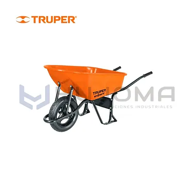 Carretilla 6 ft³ (100 L) Llanta Imponchable Truper Expert 100417