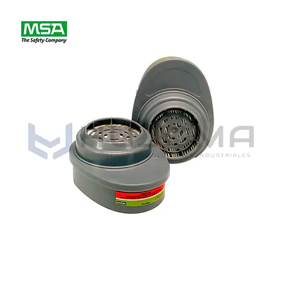 Cartucho para gases ácidos y partículas MSA Advantage GME-P100 815366