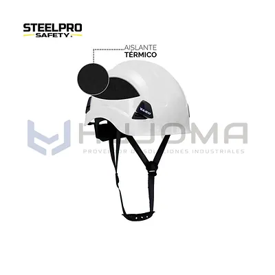 Casco para Altura con Barbiquejo Yako Steelpro