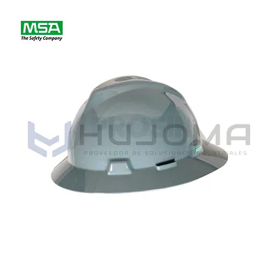 Casco Sombrero V-Gard Gris Suspensión One Touch MSA 10058319