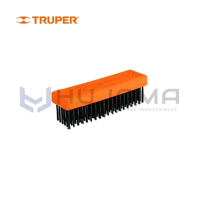 Cepillo de Alambre Rectangular 114 Pinceles sin Mango Truper 11556