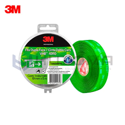 Cinta 3M VHB 4910 Doble Contacto 19 mm x 5 m