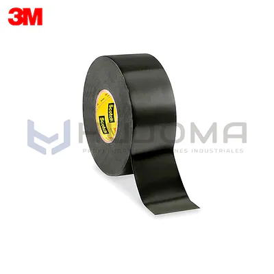 Cinta Aislante 3M Scotch Super 33+ 1-1/2" x 33 m, Negro