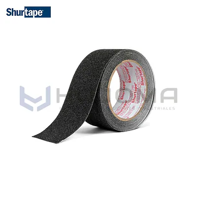 Cinta Antideslizante Negro AS-60B de 2" x 5 yds Shurtape
