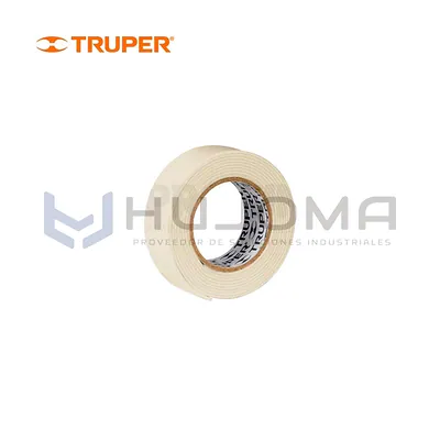 Cinta Doble Contacto 19 mm x 1.5 m Truper 11724