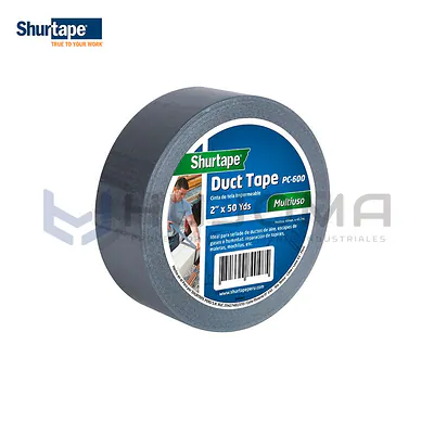Cinta Duct Tape PC-600 2" x 50 yds Shurtape